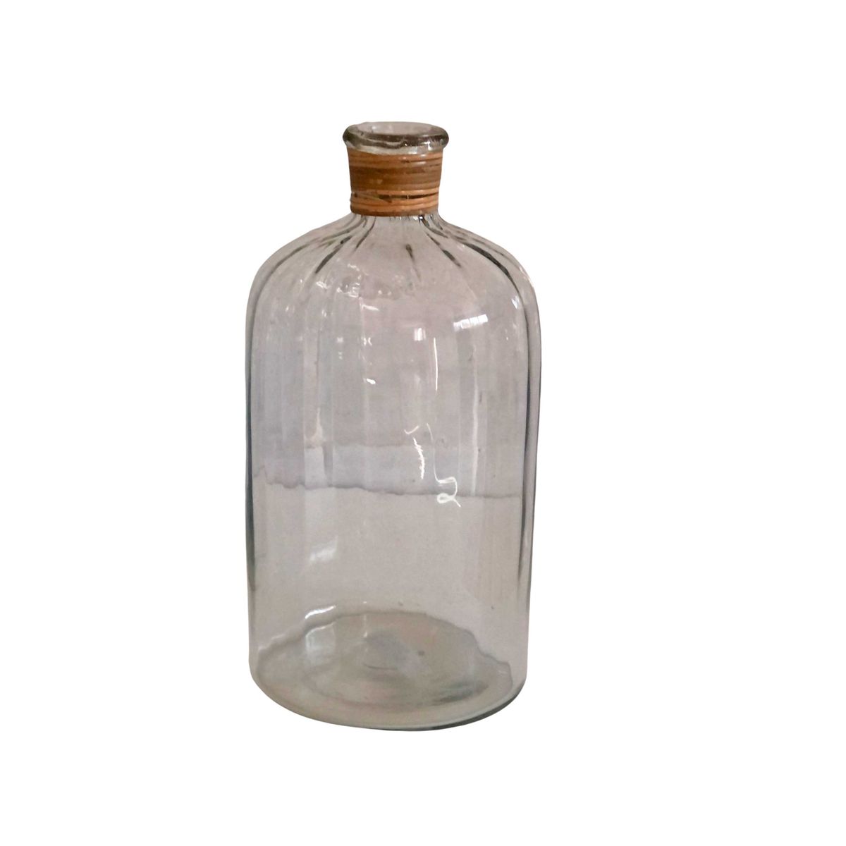 Bonbonne dame jeanne en verre recyclé transparent 34L – Decoclico