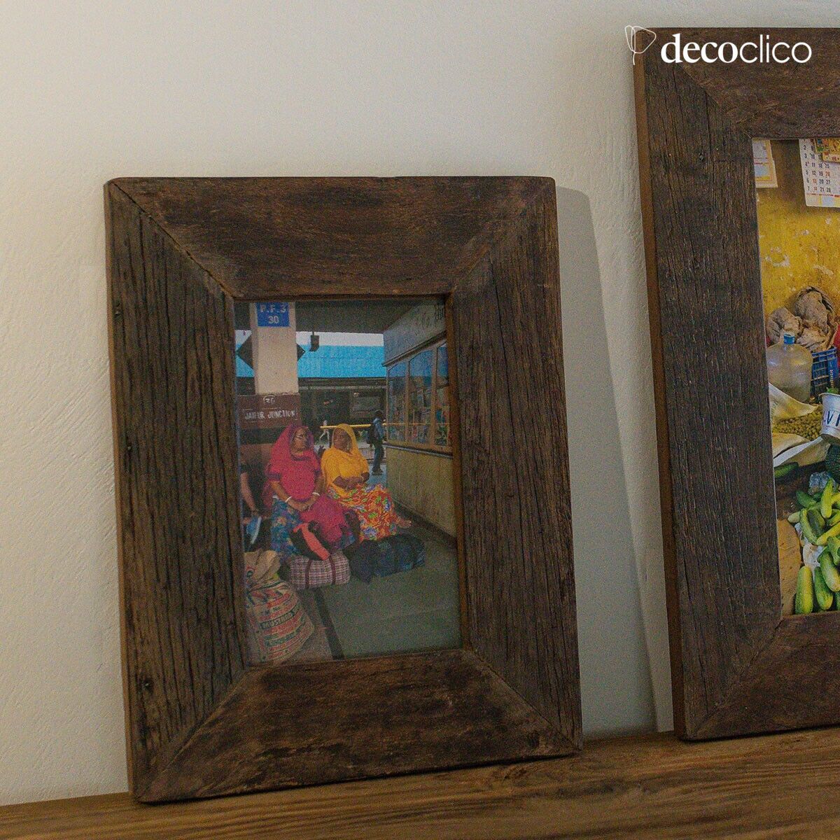 Cadre photo en bois recyclé Vermont