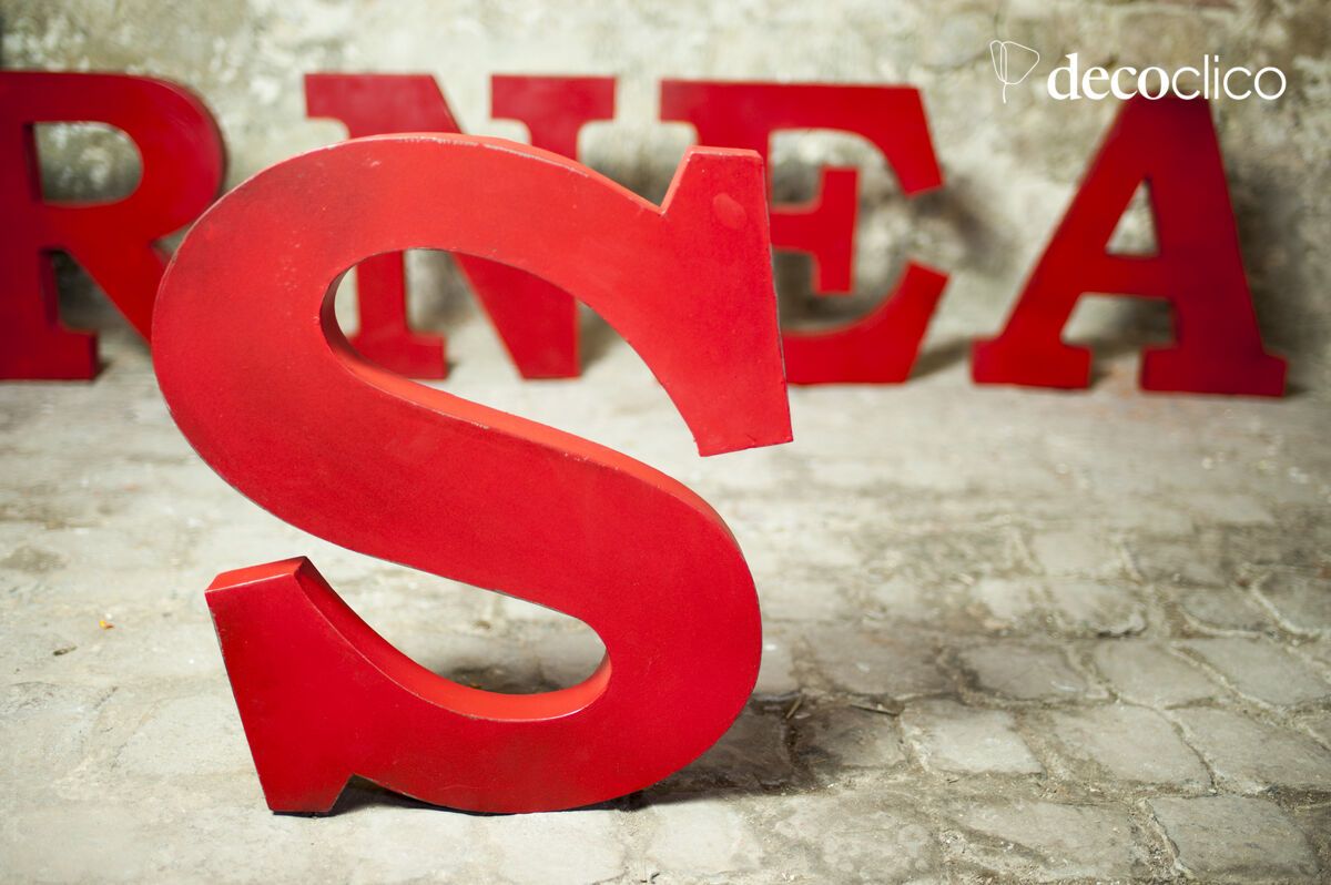 Lettre d'enseigne S Art