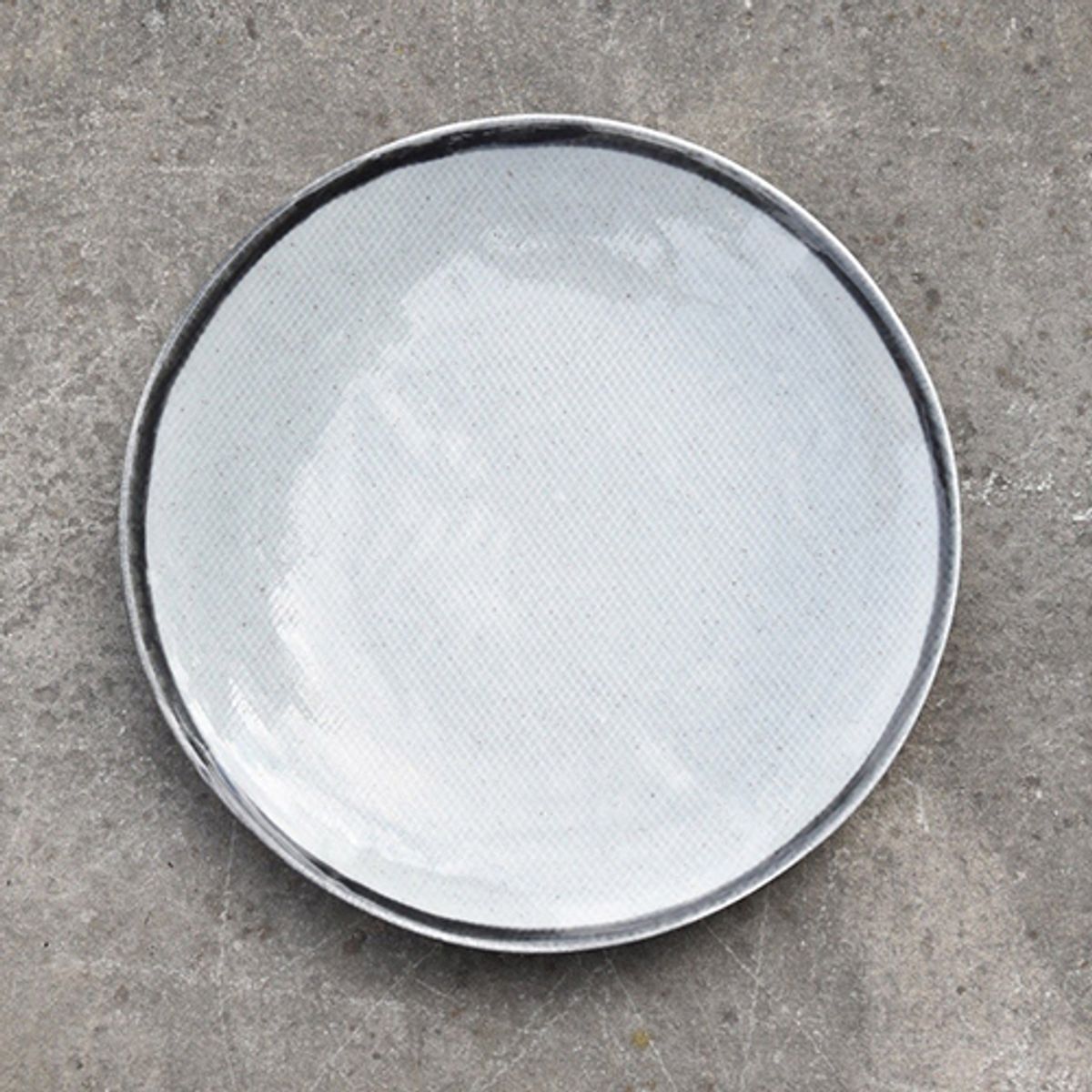 Pichet en céramique blanc avec bec verseur Fjord – Decoclico