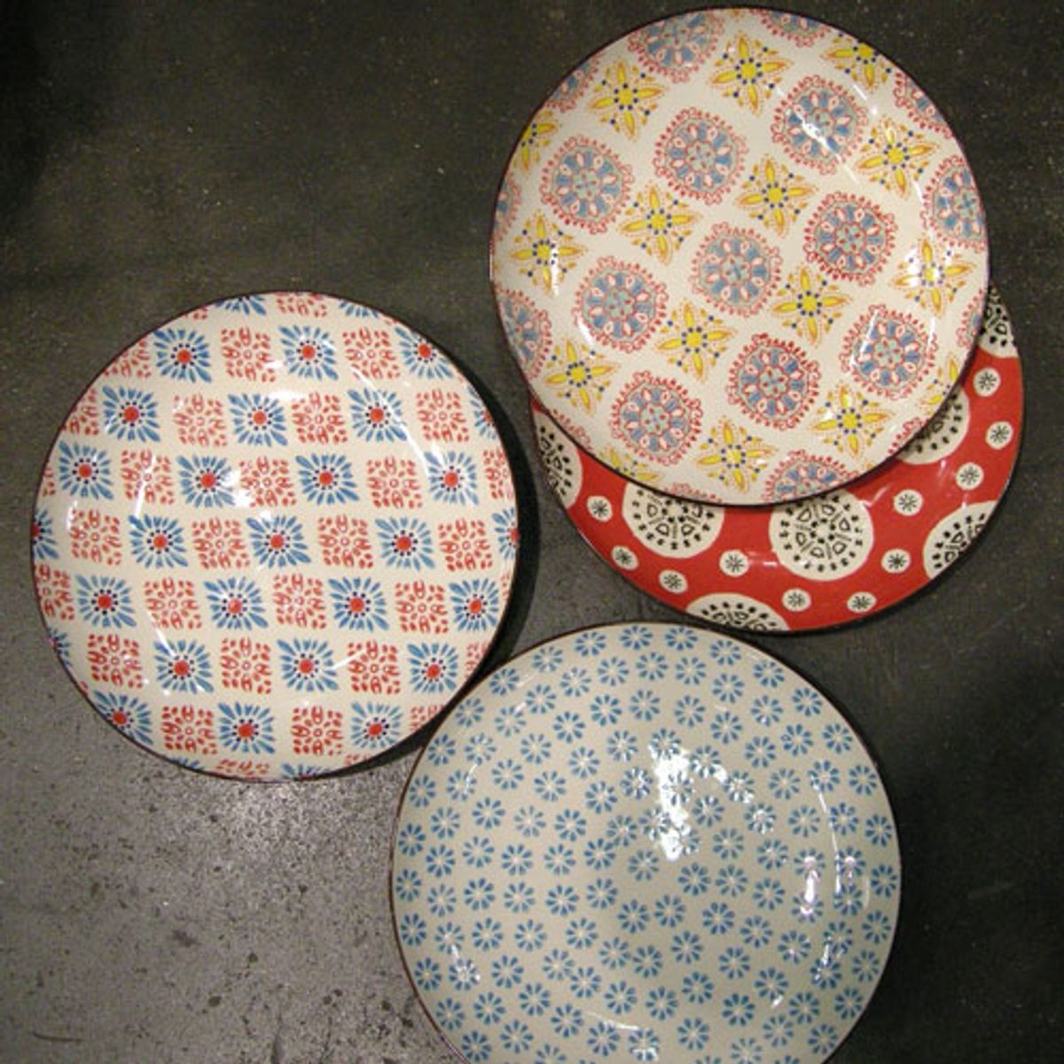 Set de 4 petits bols en céramique Bohemian Chehoma - 11cm