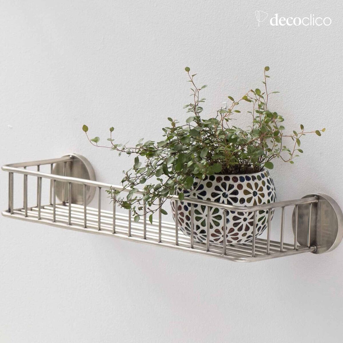 Bathroom shelf in silver-plated brass Chaumont