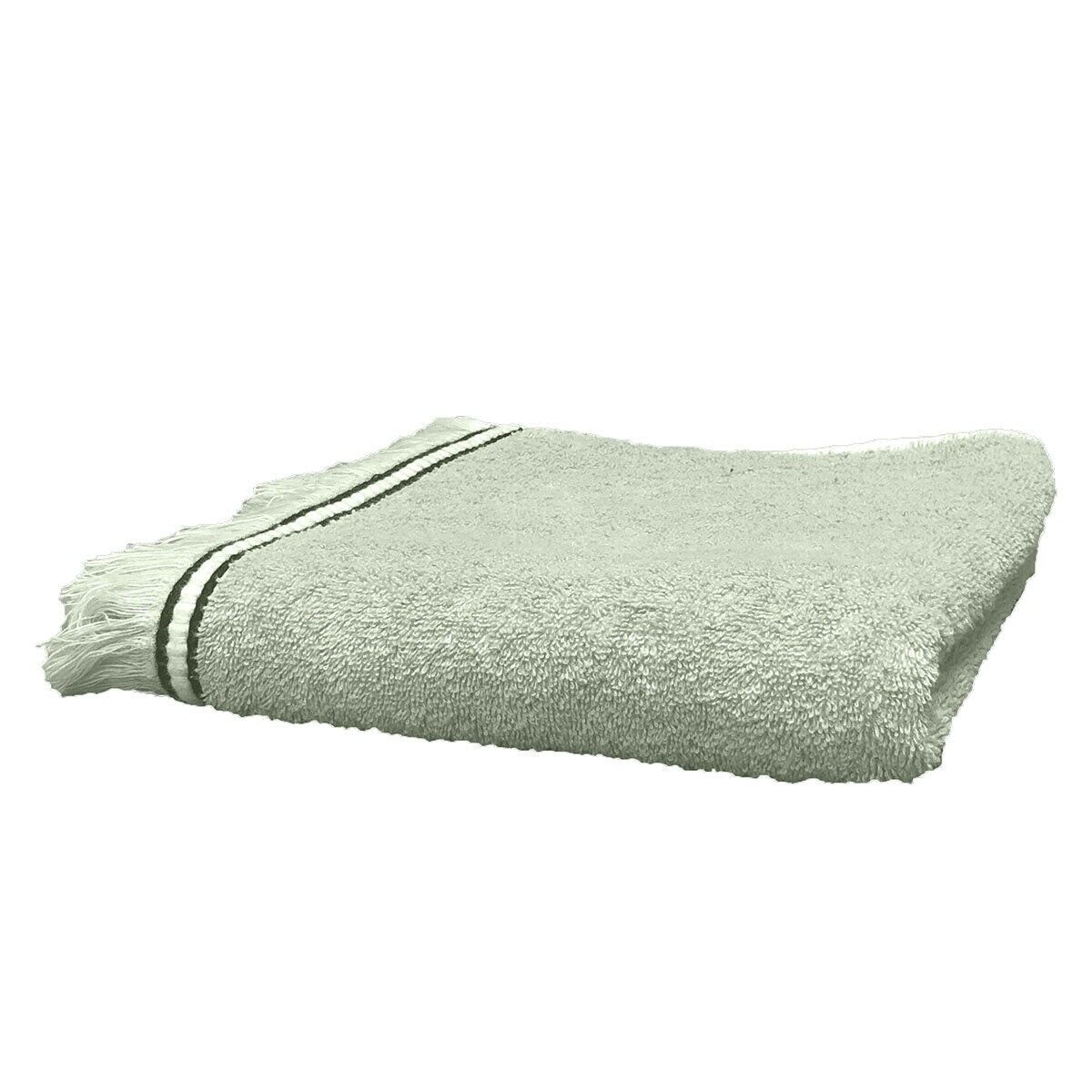 30 x 50 cm cotton and linen guest towel Haomy Cupabia Céladon