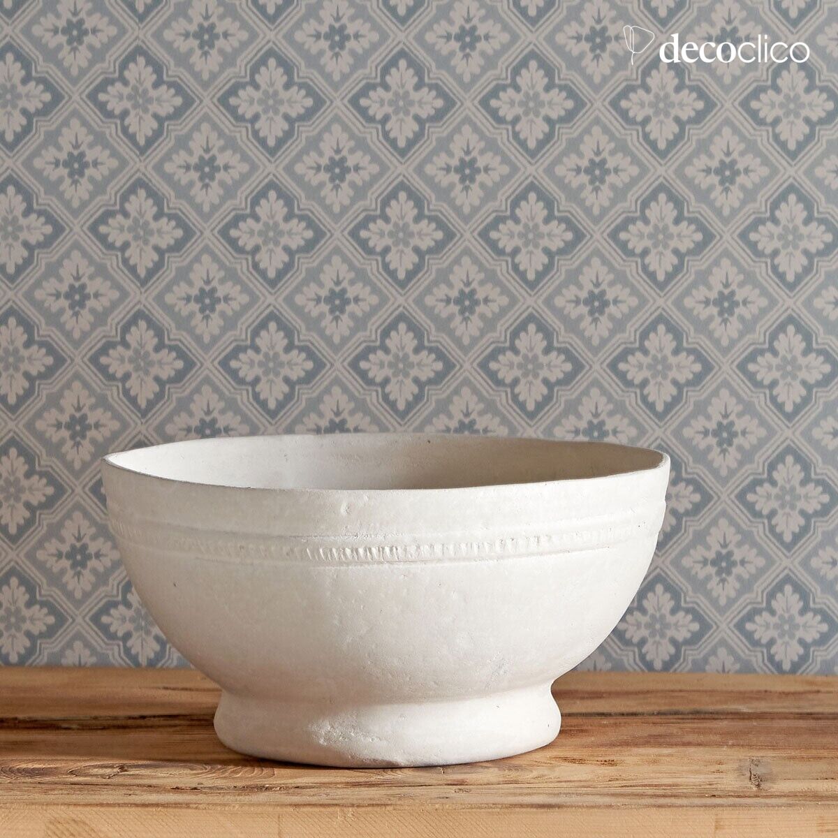 Decorative papier-mâché bowl Pia