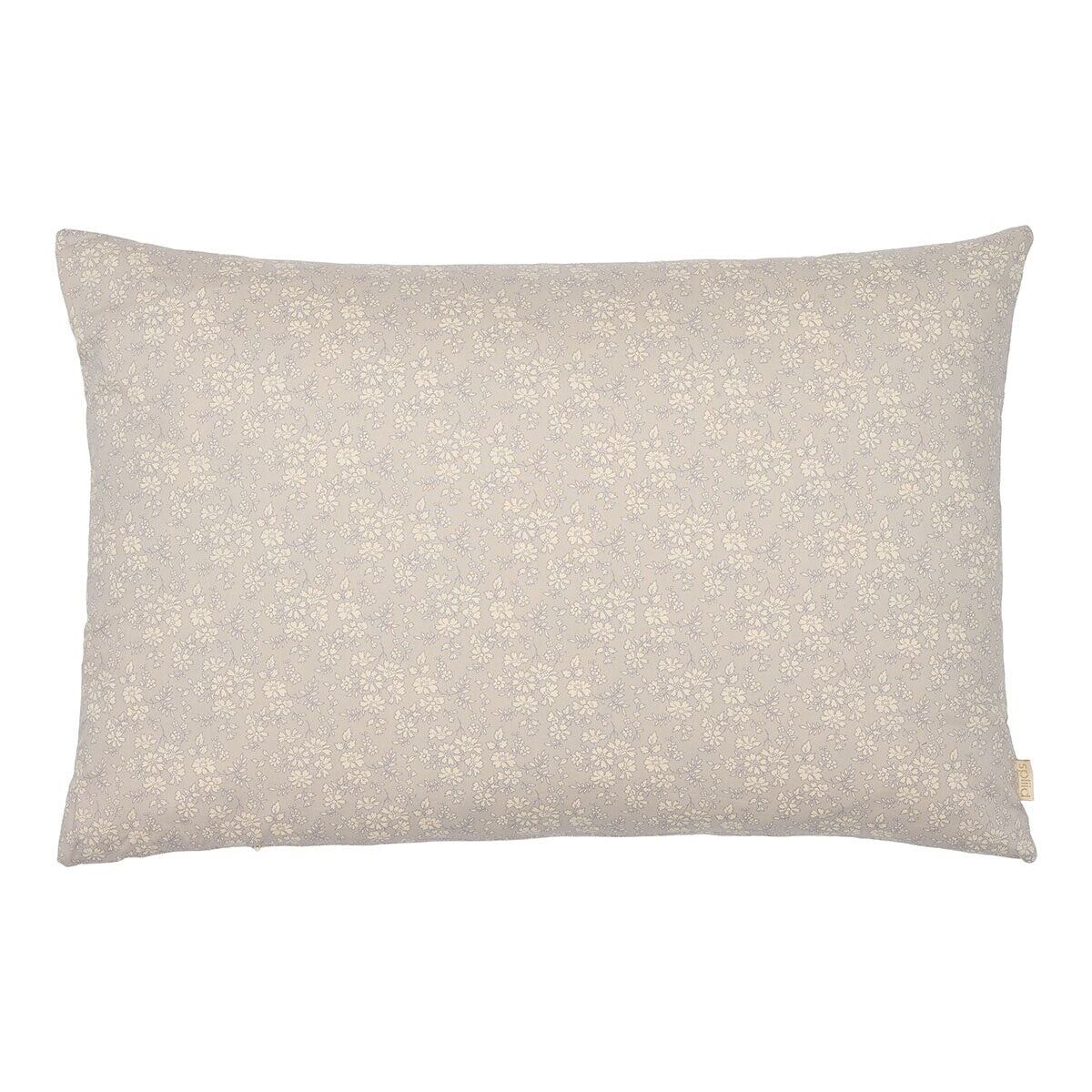 Light gray cushion 60x40 Capel Liberty Tana Lawn