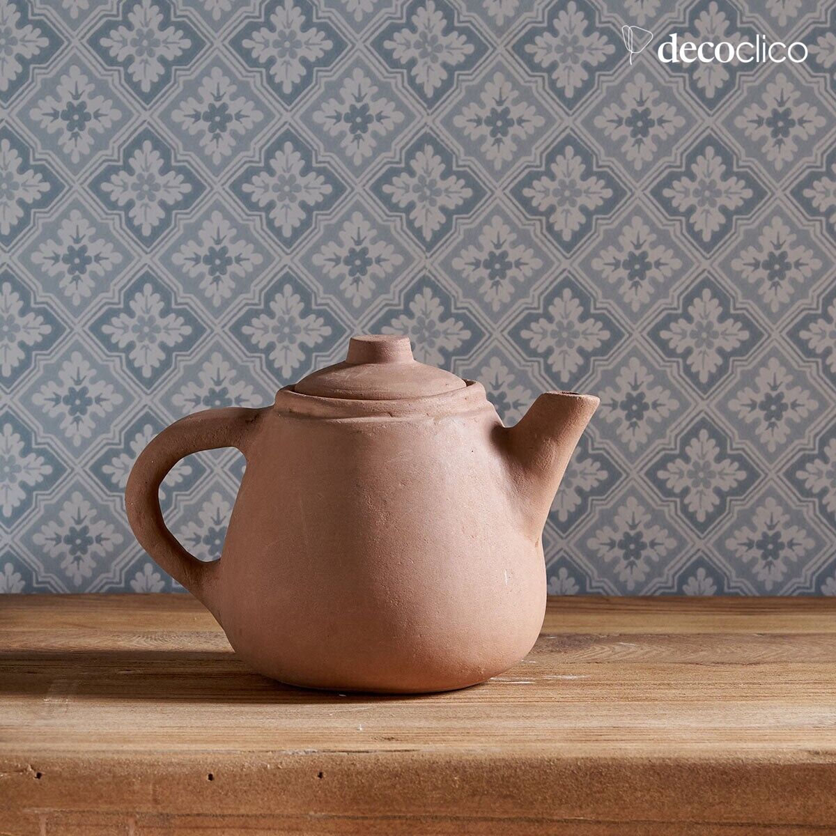 Handmade terracotta teapot Petra