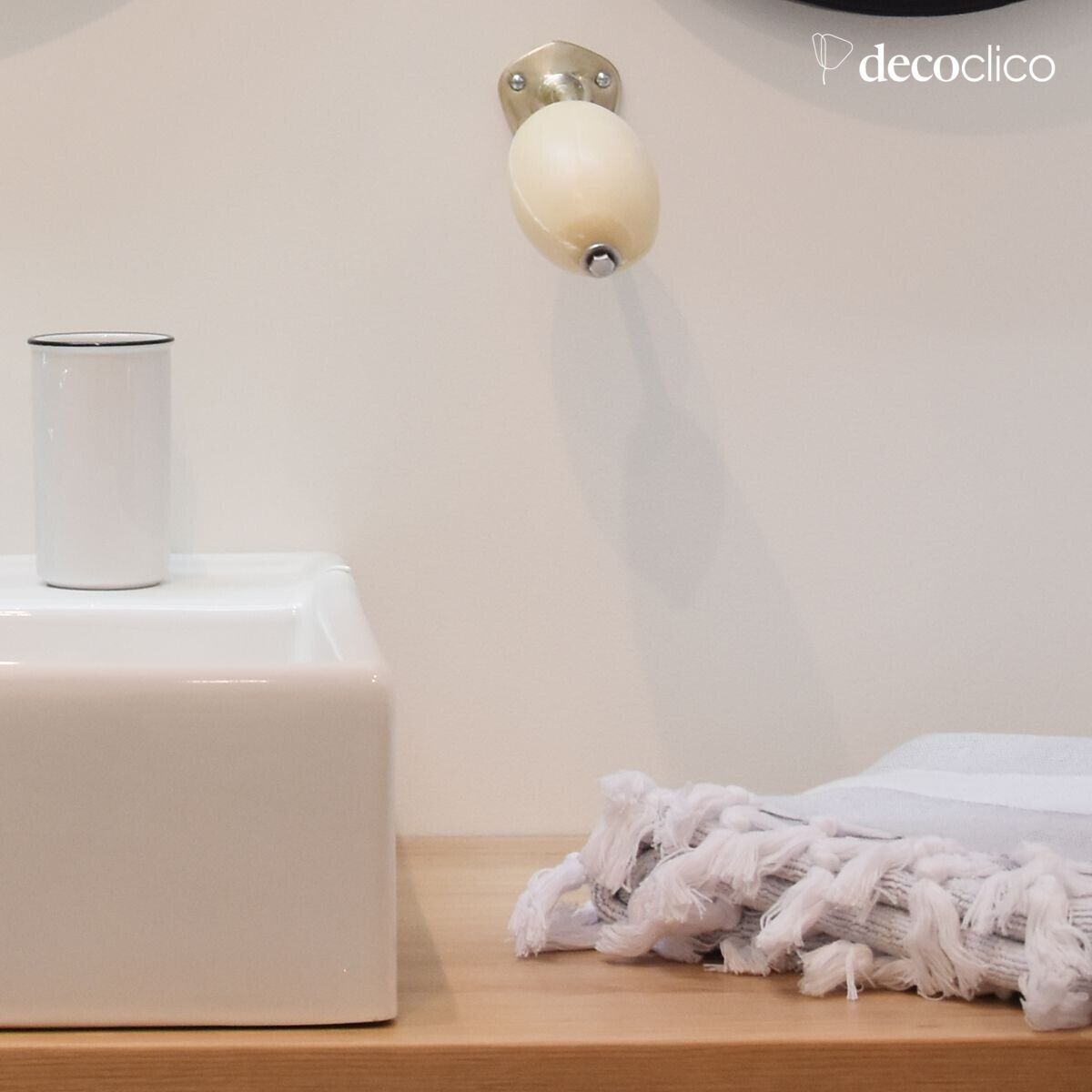 Wall-mounted soap holder in nickel silver Chaumont